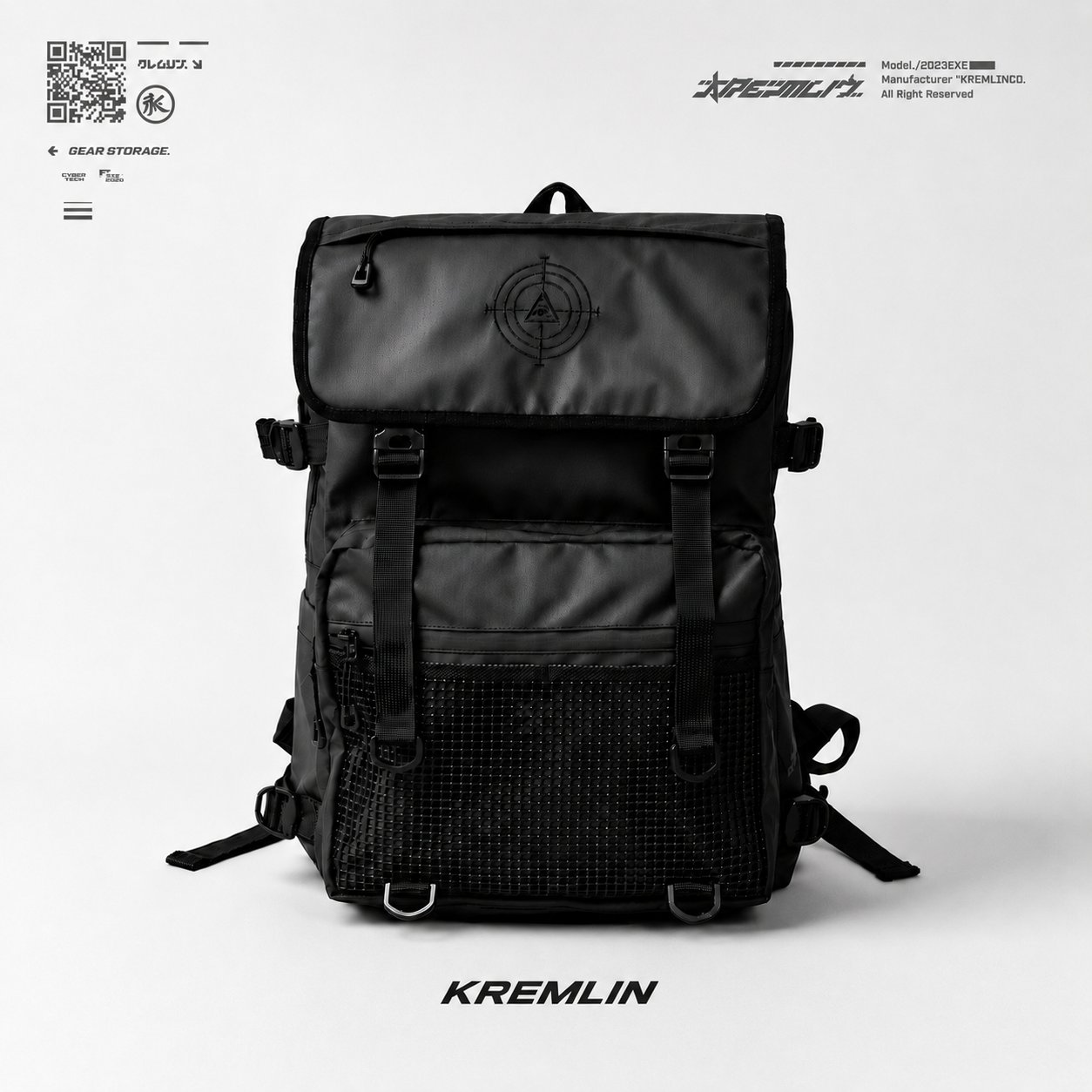 Kremlin Radar - Backpack Tech Gear 25 L