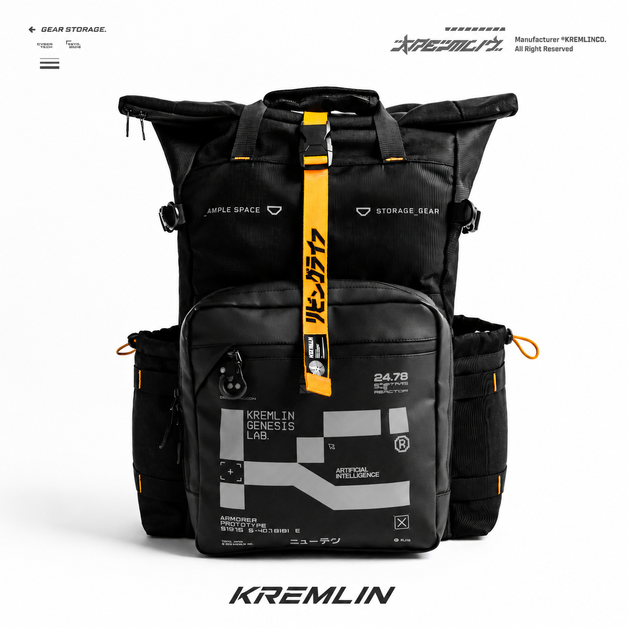 Kremlin Revenant - Cyber gear Backpack 30 L
