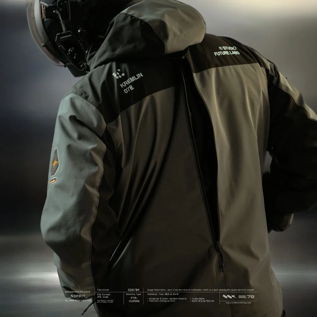 Kremlin Norbit - Jacket Modular Windbreaker Biker Rider image 4