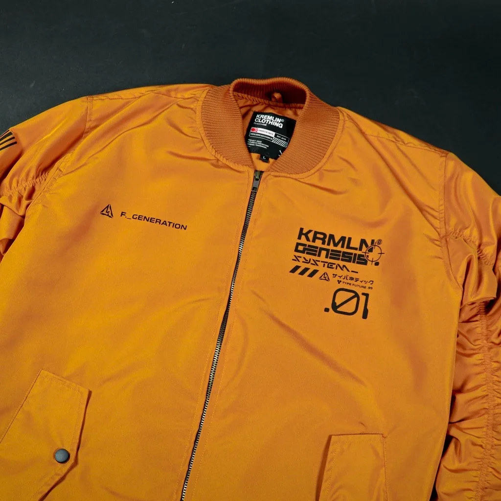 Kremlin Genesis - Bomber Jacket Mustard image 3