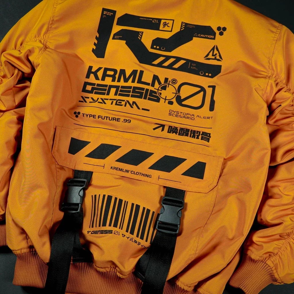 Kremlin Genesis - Bomber Jacket Mustard image 4