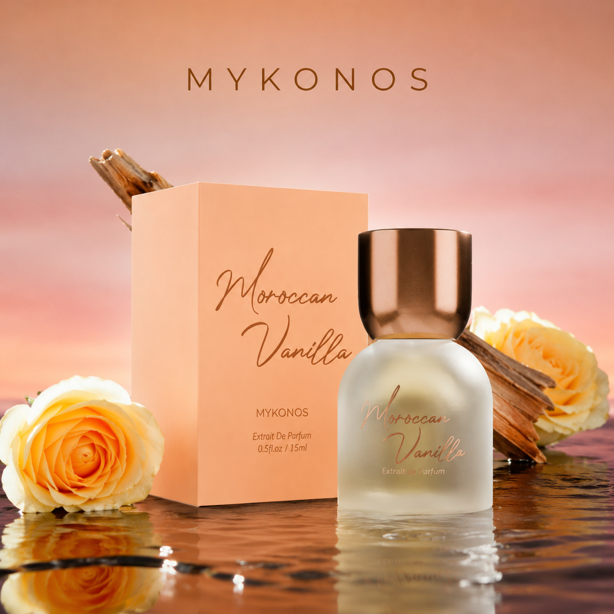 Mykonos - Moroccan Vanilla Extrait de Parfum 15ml & 100ml image 2