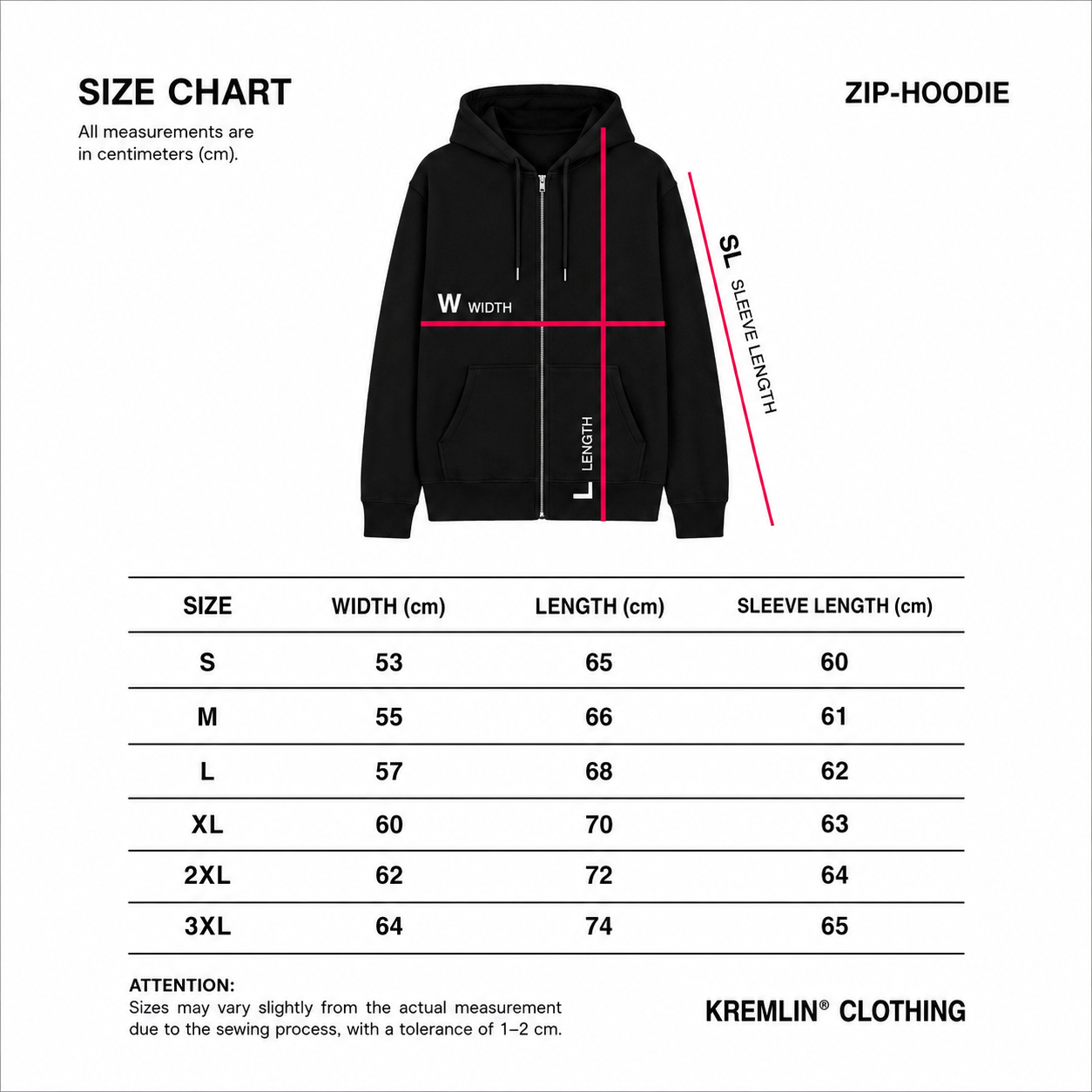 Kremlin Neo Hoodie - Zipper Hoodie Black Cybertech image 5