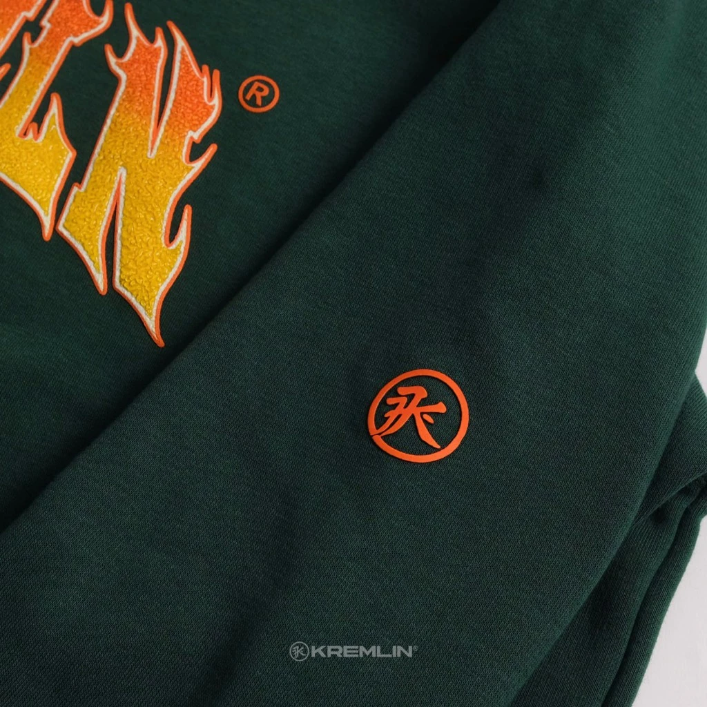 KREMLIN Gekido - Pullover Hoodie Typo Graphic HD Caviar image 4