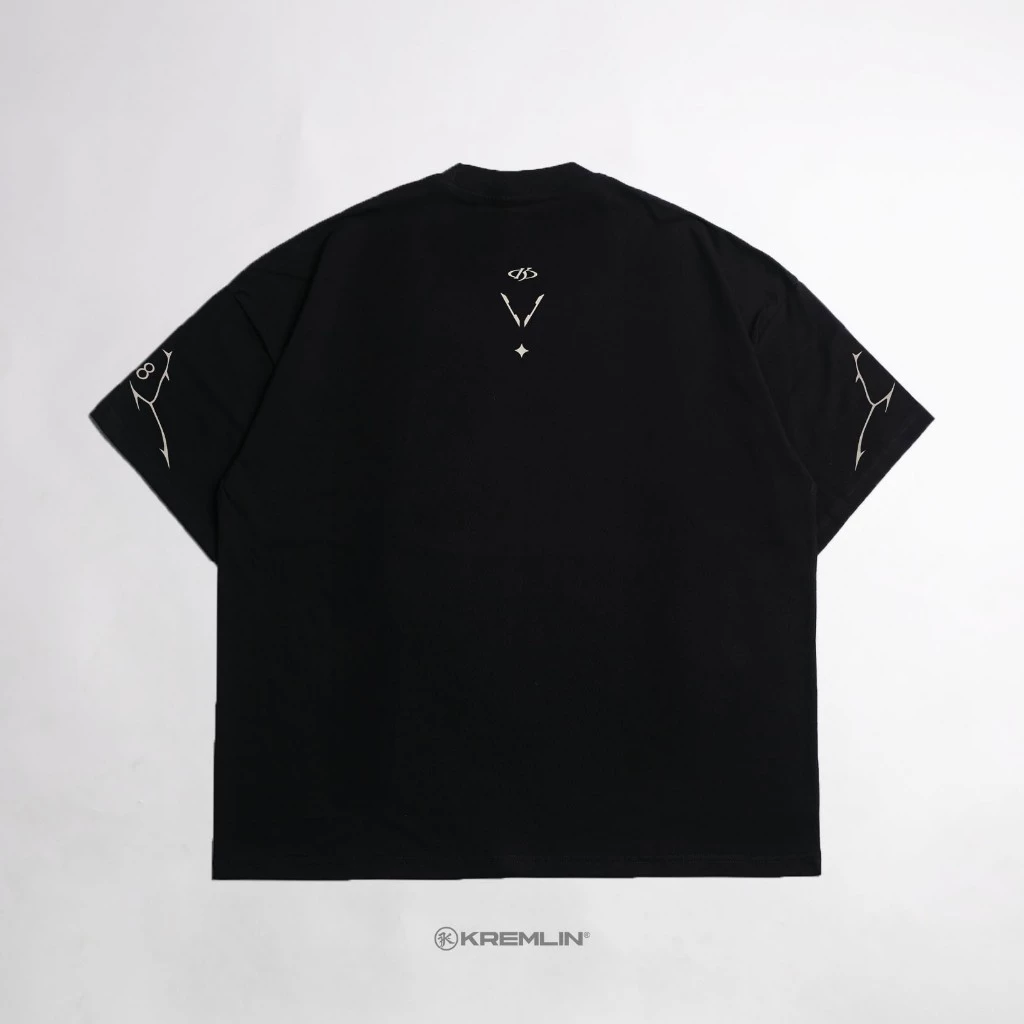 Kremlin Level Up - T-shirt Boxy Os Fit Glow In The Dark Black image 2