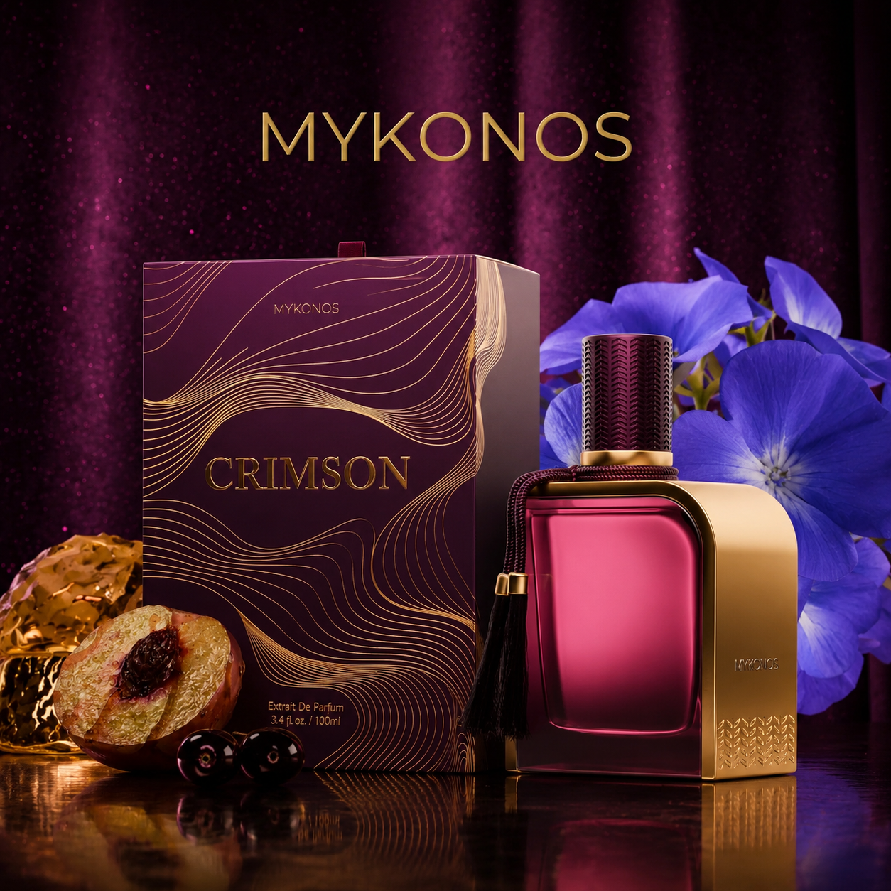 Mykonos - Crimson Extrait de Parfum 15ml & 100ml image 3