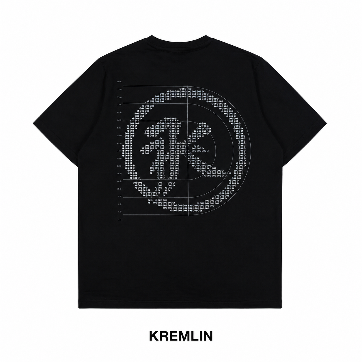 Kremlin T-shirt Regular Kaos Graphic Black - Digitrek image 2