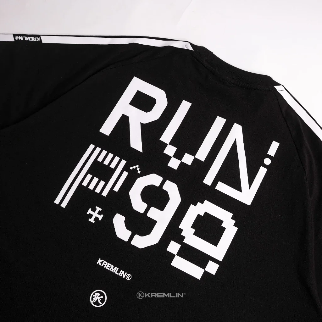 KREMLIN T-Shirt Oversized Relaxed Fit Black - RUN 99 image 4