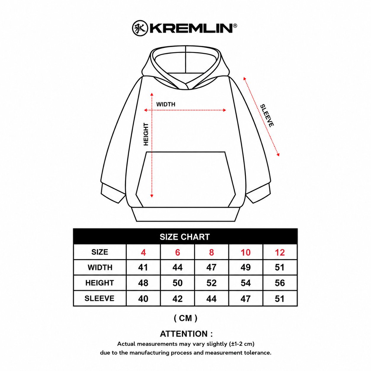 KREMLIN Kids Hoodie - CROZZ image 5