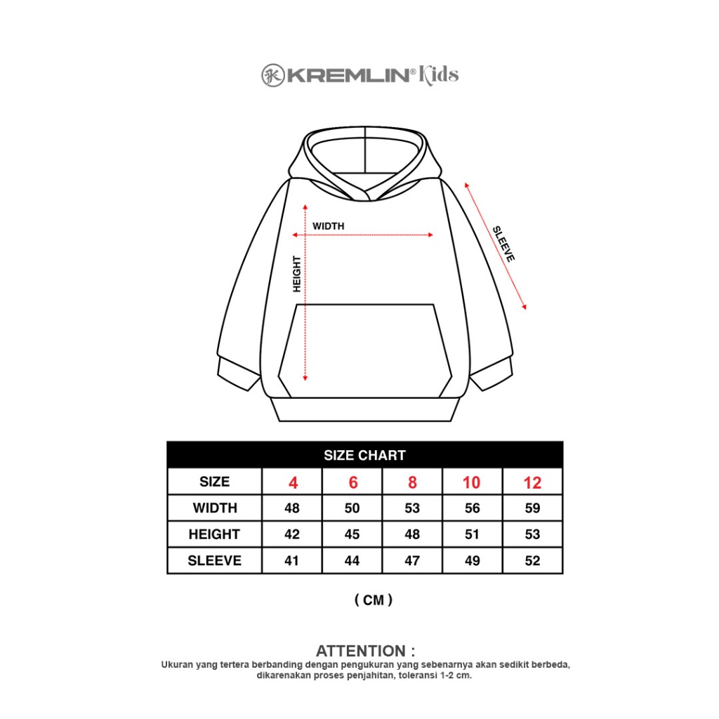KREMLIN Kids Hoodie - KIRAI image 3