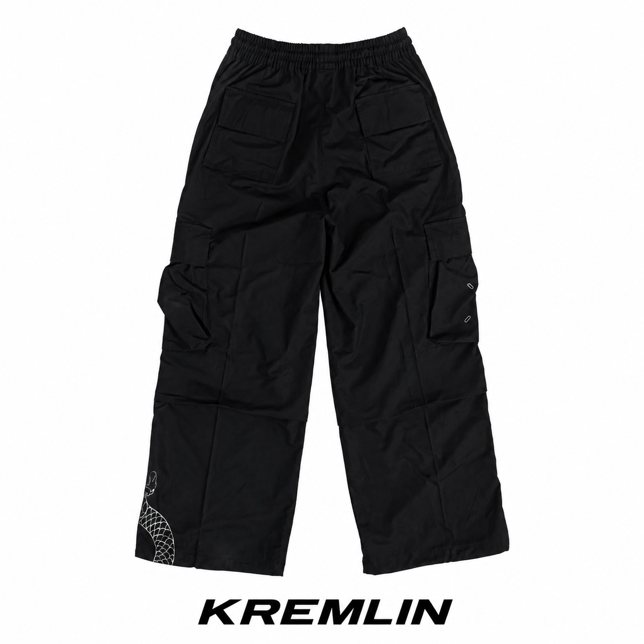 KREMLIN Loose Pants Long Dragon Techwear Cargo Pants - STEGO image 3