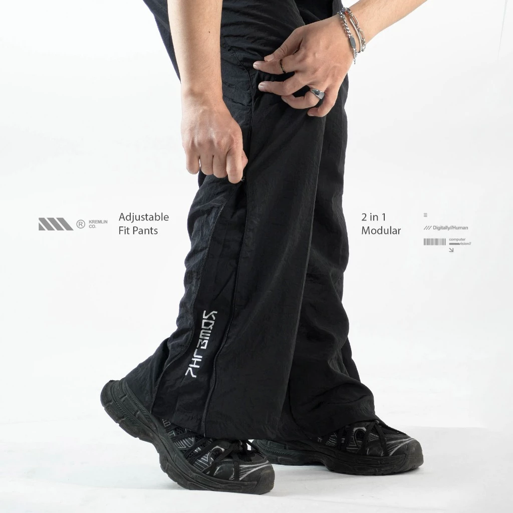 KREMLIN Modular Fit Crinkle Nylon Pants - EXO image 4