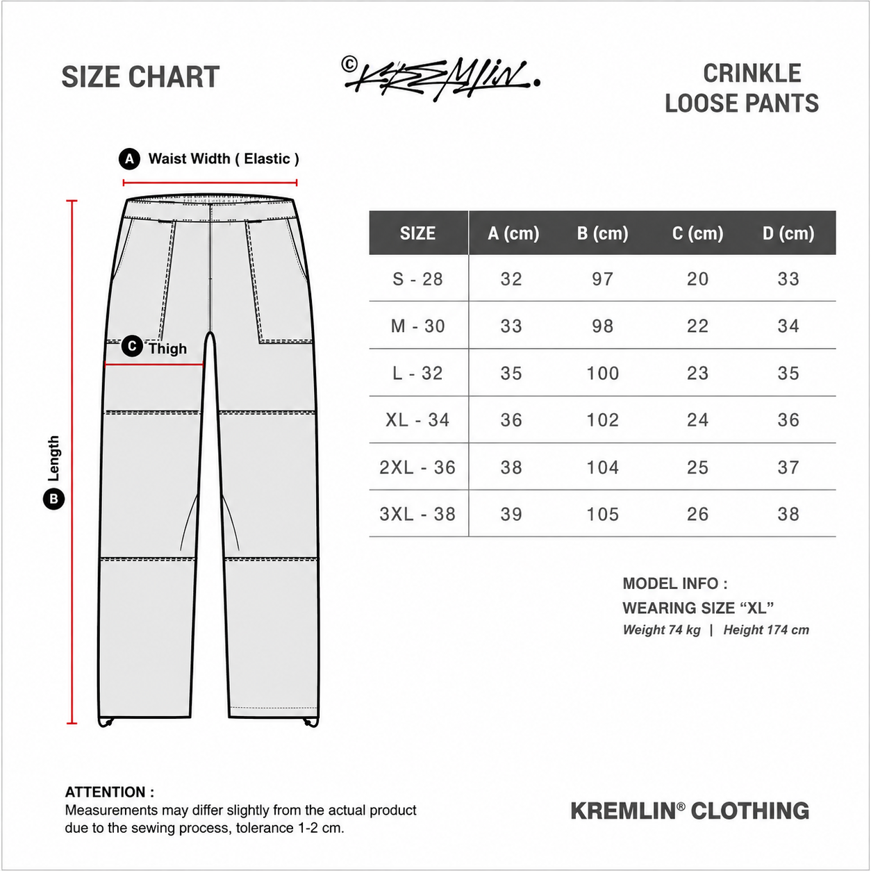KREMLIN Modular Fit Crinkle Nylon Pants - EXO image 7
