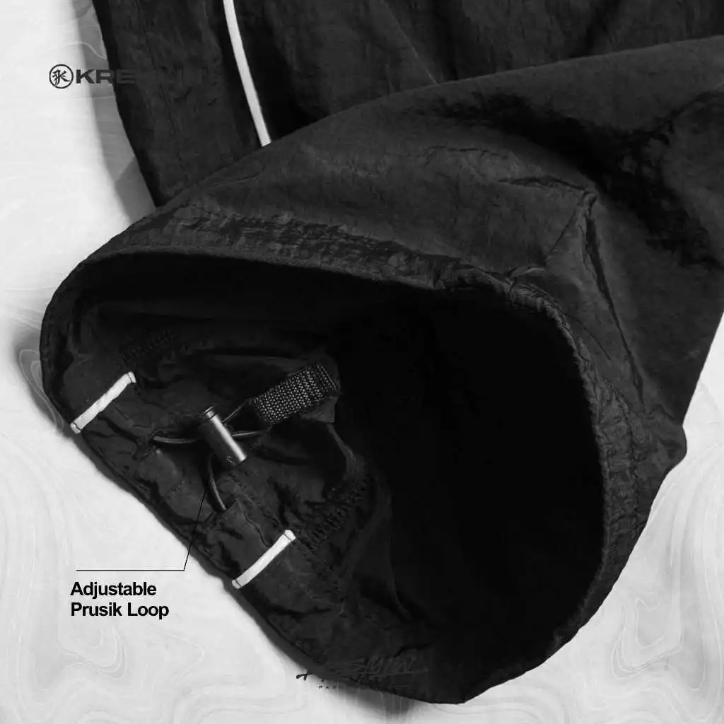KREMLIN Long Pants Nylon Crinkle Track Pants - MAJESTIC image 3