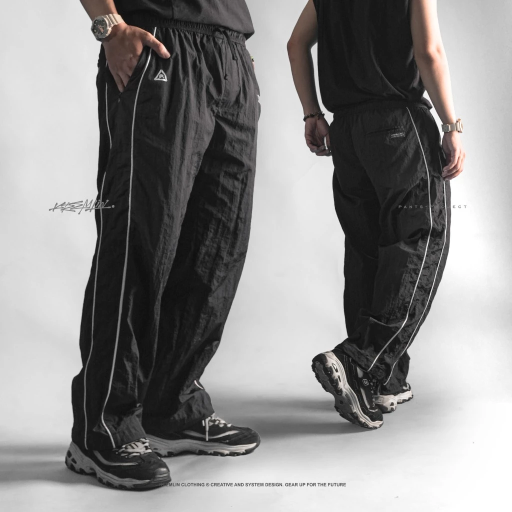 KREMLIN Long Pants Nylon Crinkle Track Pants - MAJESTIC image 2