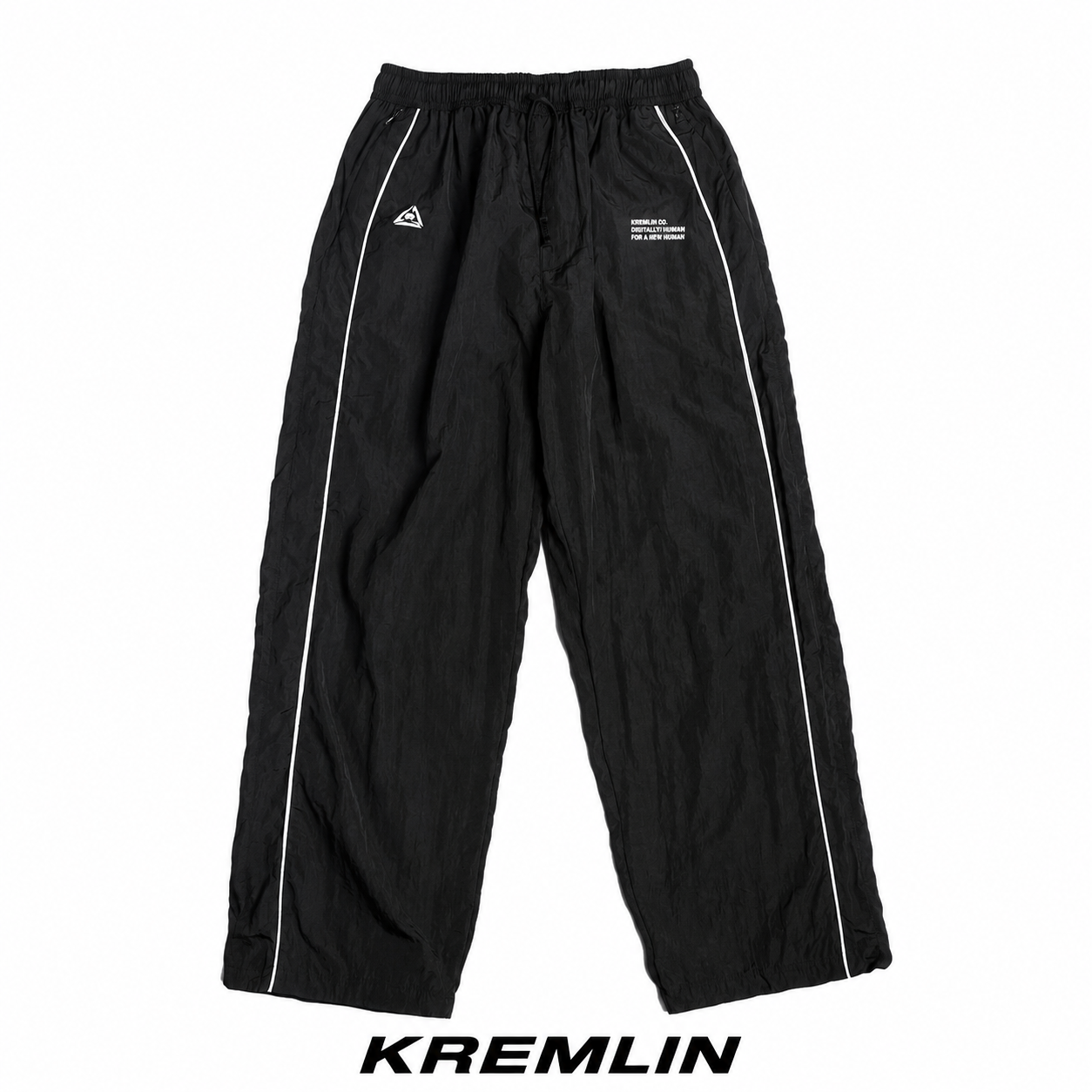 KREMLIN Long Pants Nylon Crinkle Track Pants - MAJESTIC
