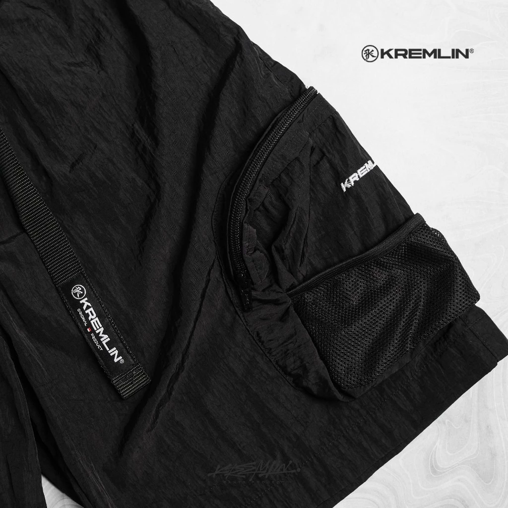 KREMLIN Short Cargo Pants Cringkle Nylon Trousers - JUMPER image 3