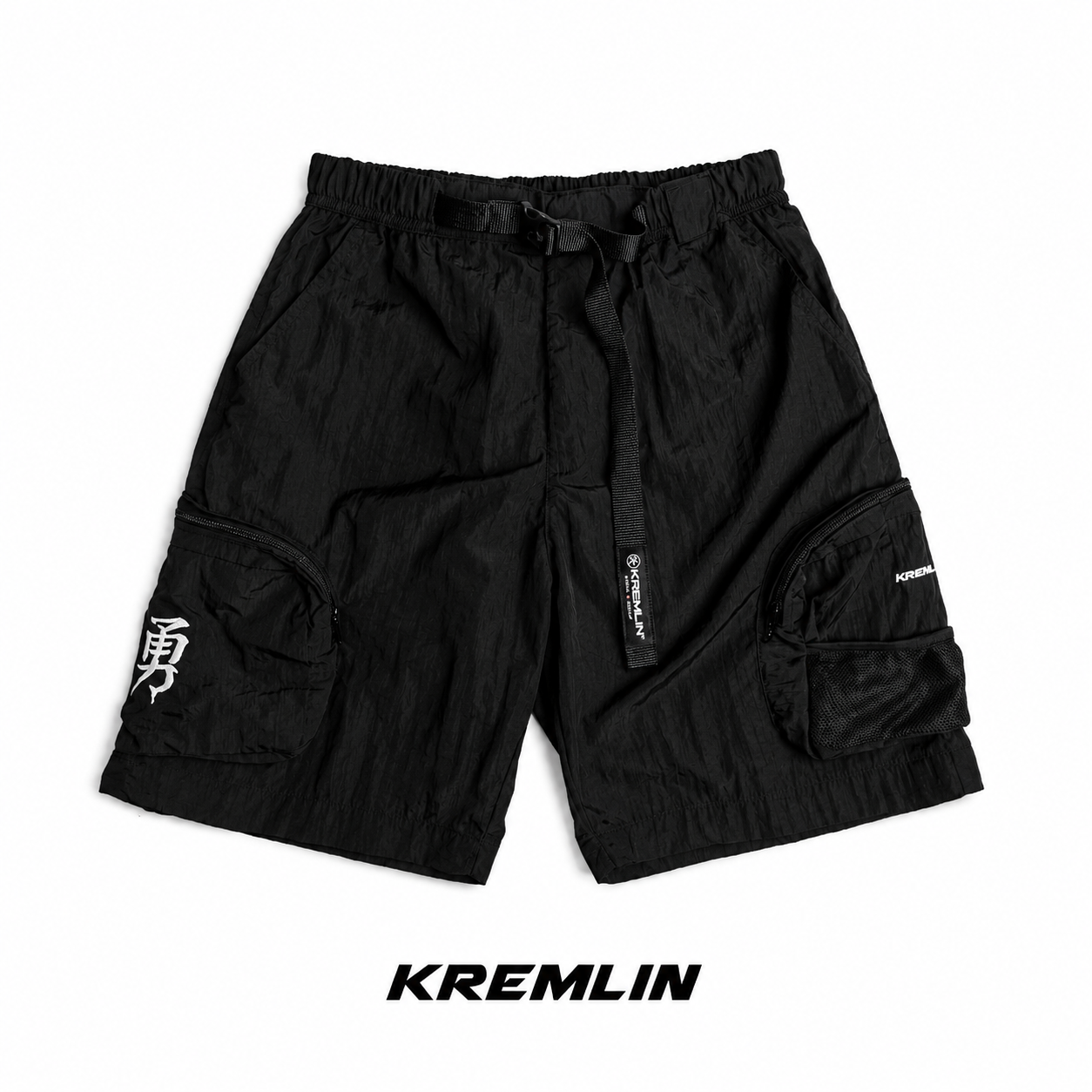KREMLIN Short Cargo Pants Cringkle Nylon Trousers - JUMPER