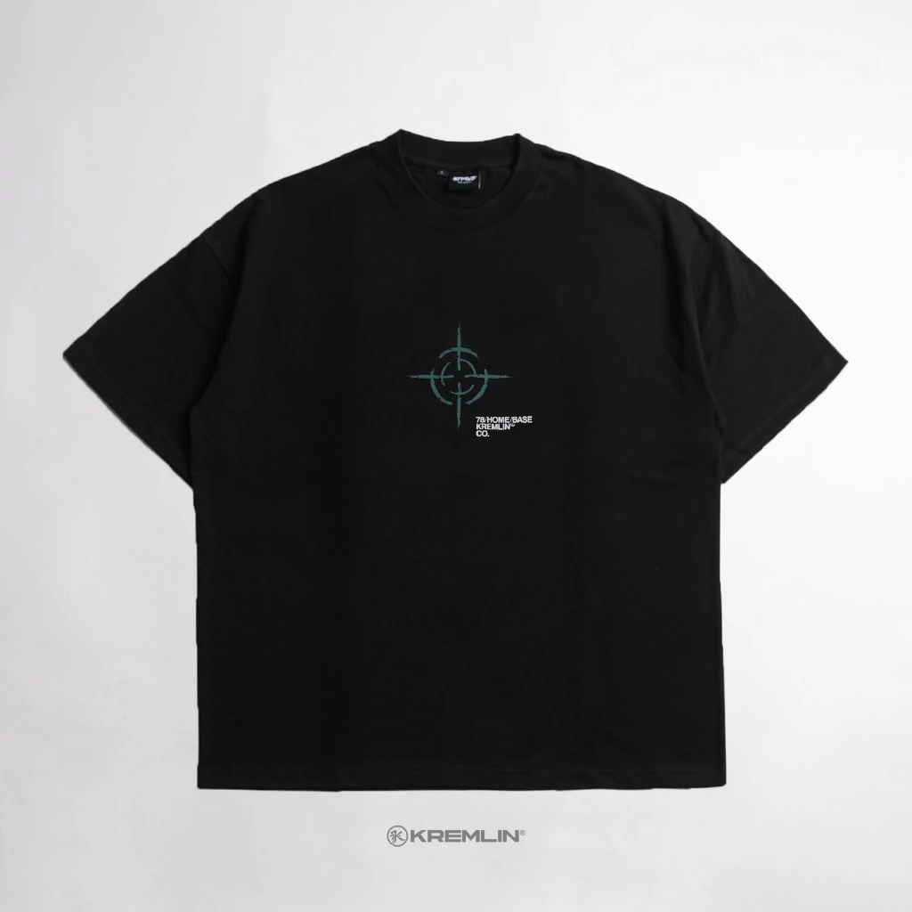 KREMLIN Oversized Relaxed Fit T-Shirt (Black) - Zoomboy image 5