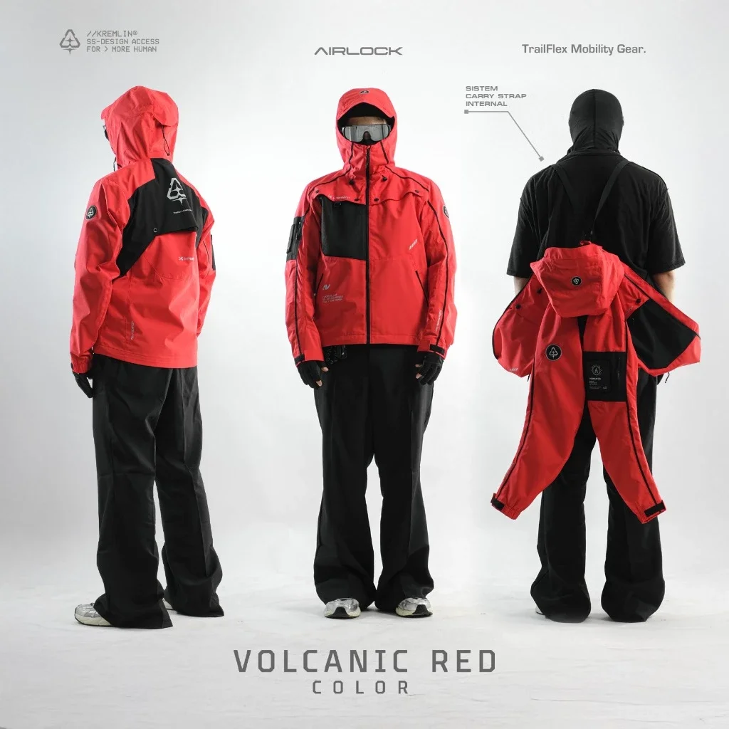 KREMLIN Jacket Modular Windbreaker Gorpcore 4 Colors - AIRLOCK image 2