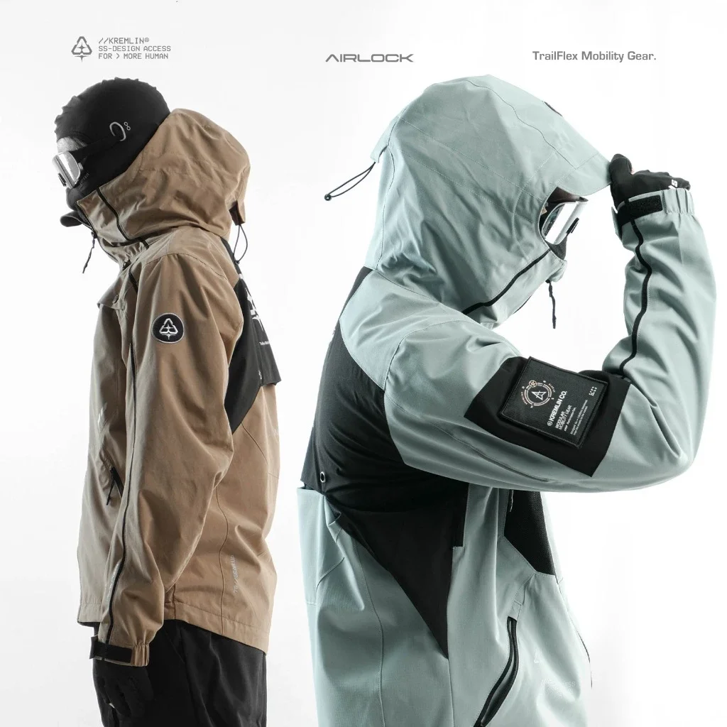 KREMLIN Jacket Modular Windbreaker Gorpcore 4 Colors - AIRLOCK image 7