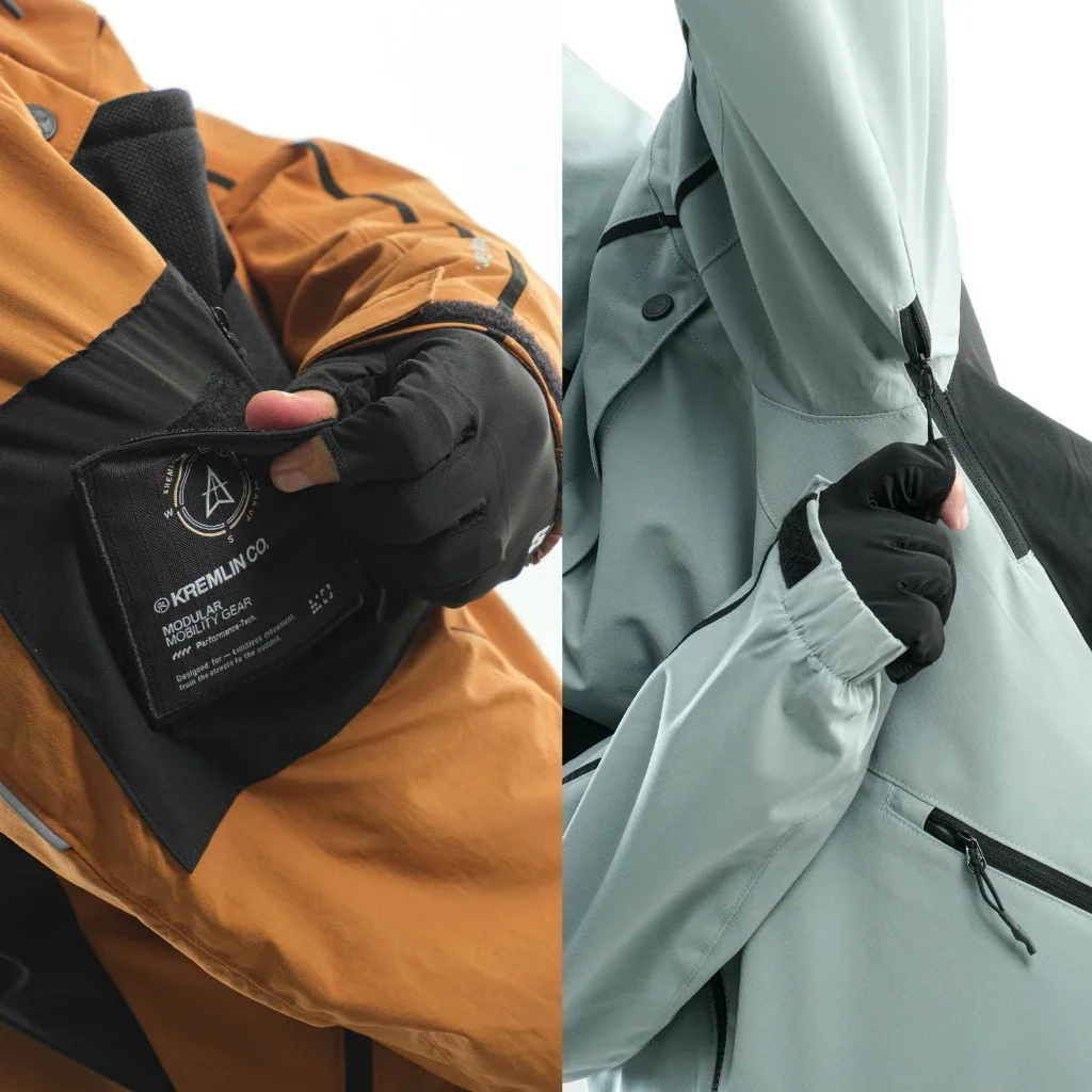 KREMLIN Jacket Modular Windbreaker Gorpcore 4 Colors - AIRLOCK image 8