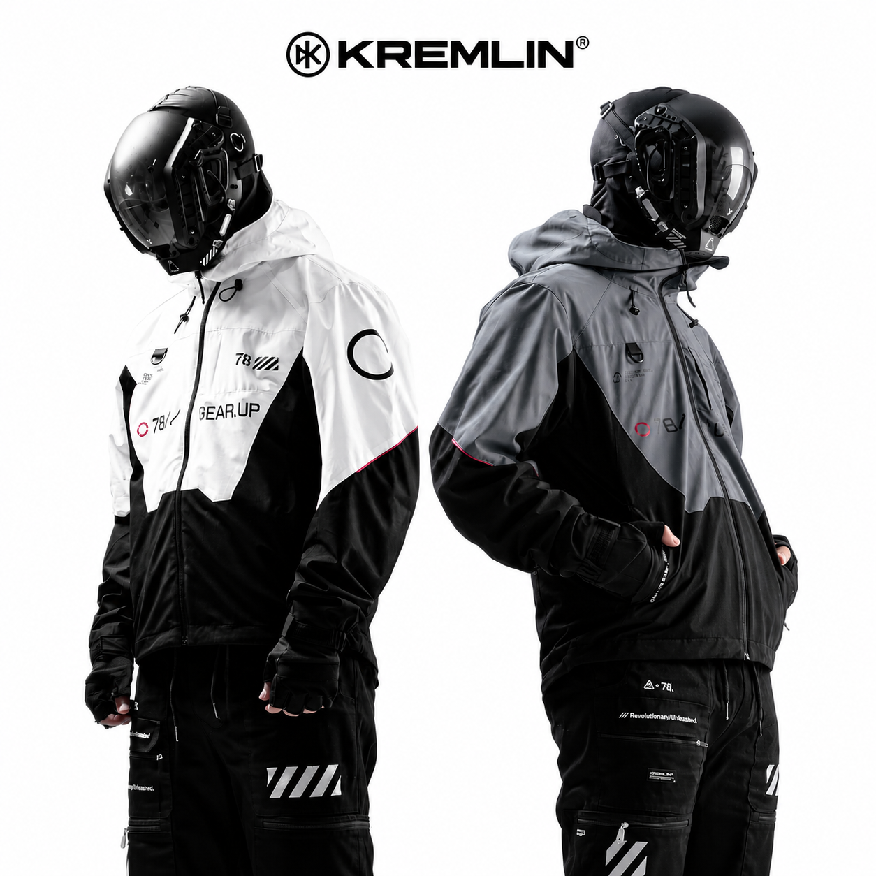 KREMLIN Jacket Techwear Windbreaker 2 Colors - Clover