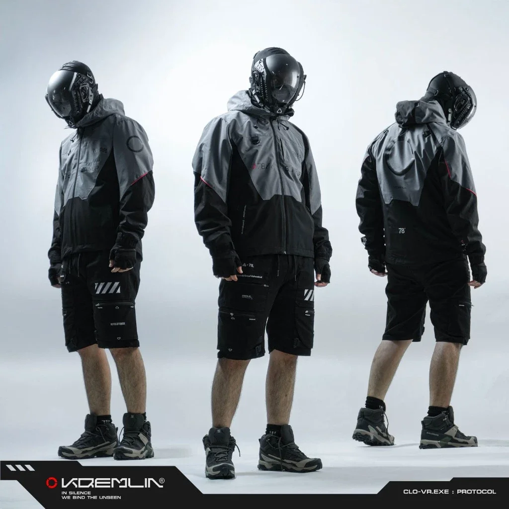 KREMLIN Jacket Techwear Windbreaker 2 Colors - Clover image 4