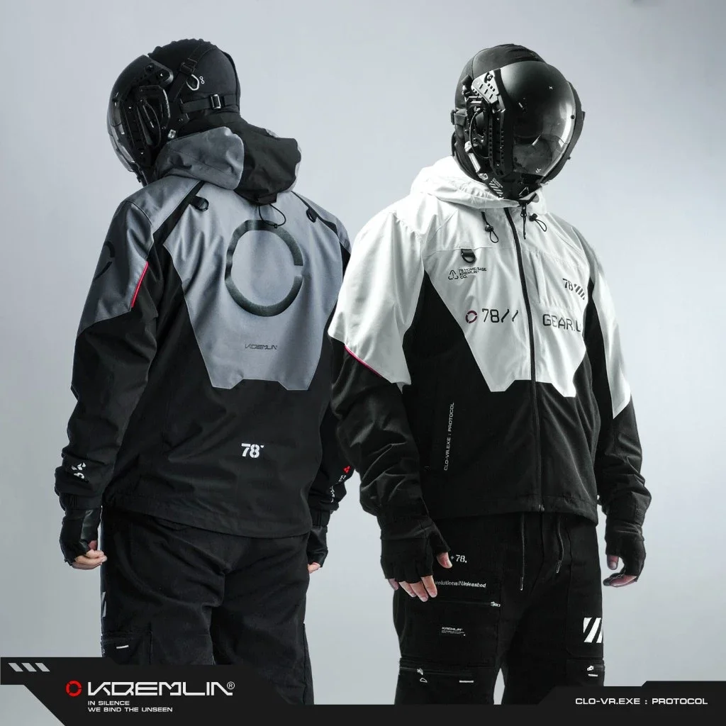 KREMLIN Jacket Techwear Windbreaker 2 Colors - Clover image 2