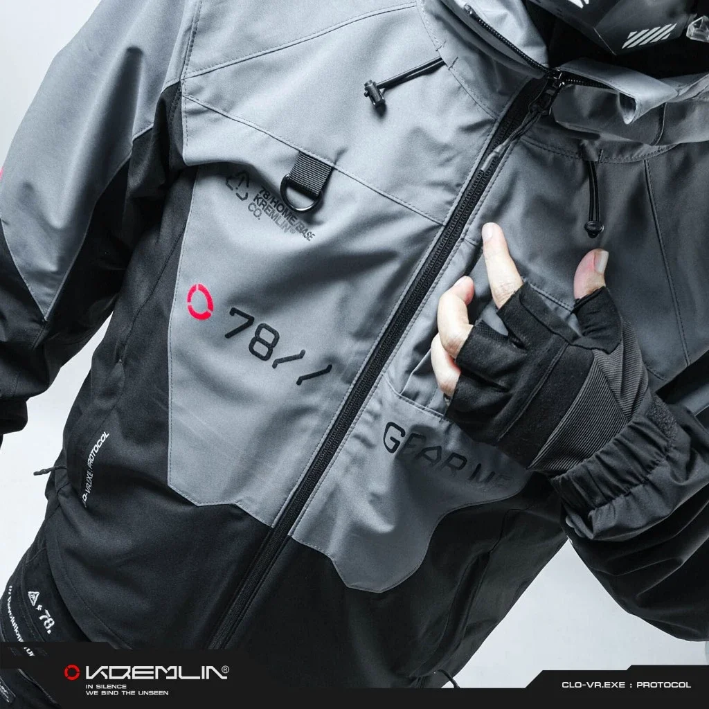 KREMLIN Jacket Techwear Windbreaker 2 Colors - Clover image 6