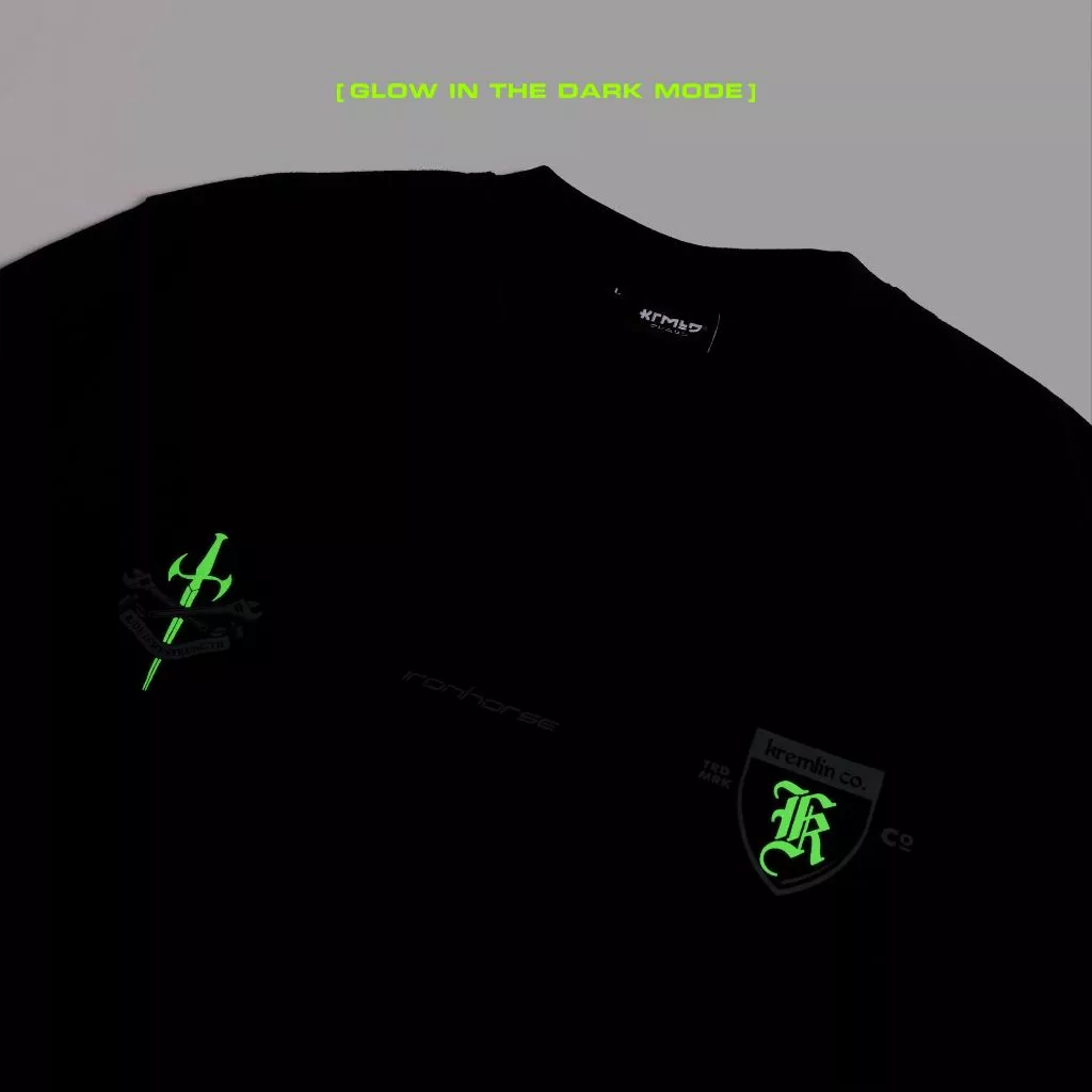 Kremlin T-shirt Ironhorse Series Black - Spin image 2