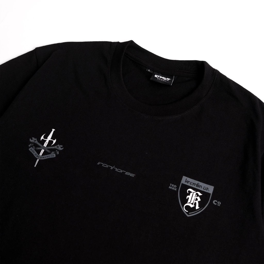 Kremlin T-shirt Ironhorse Series Black - Spin image 3