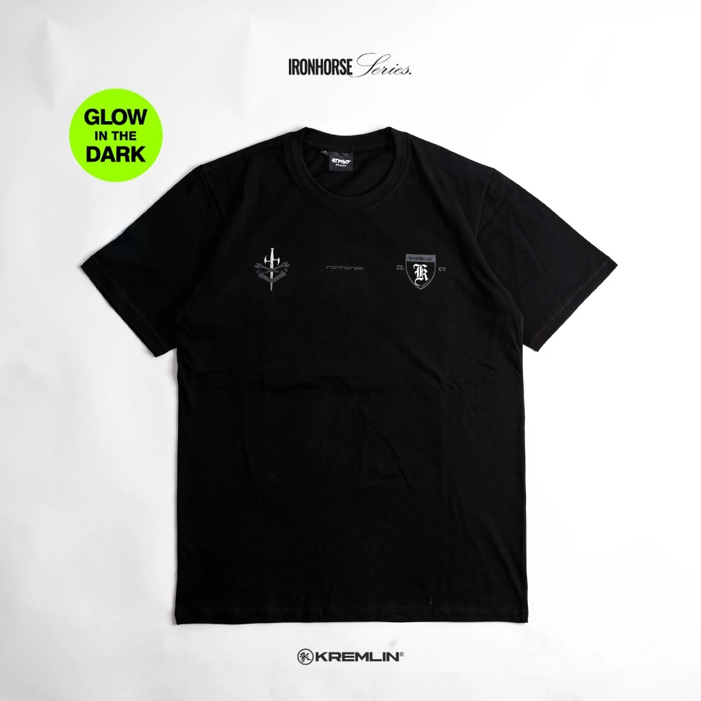 Kremlin T-shirt Ironhorse Series Black - Spin image 5