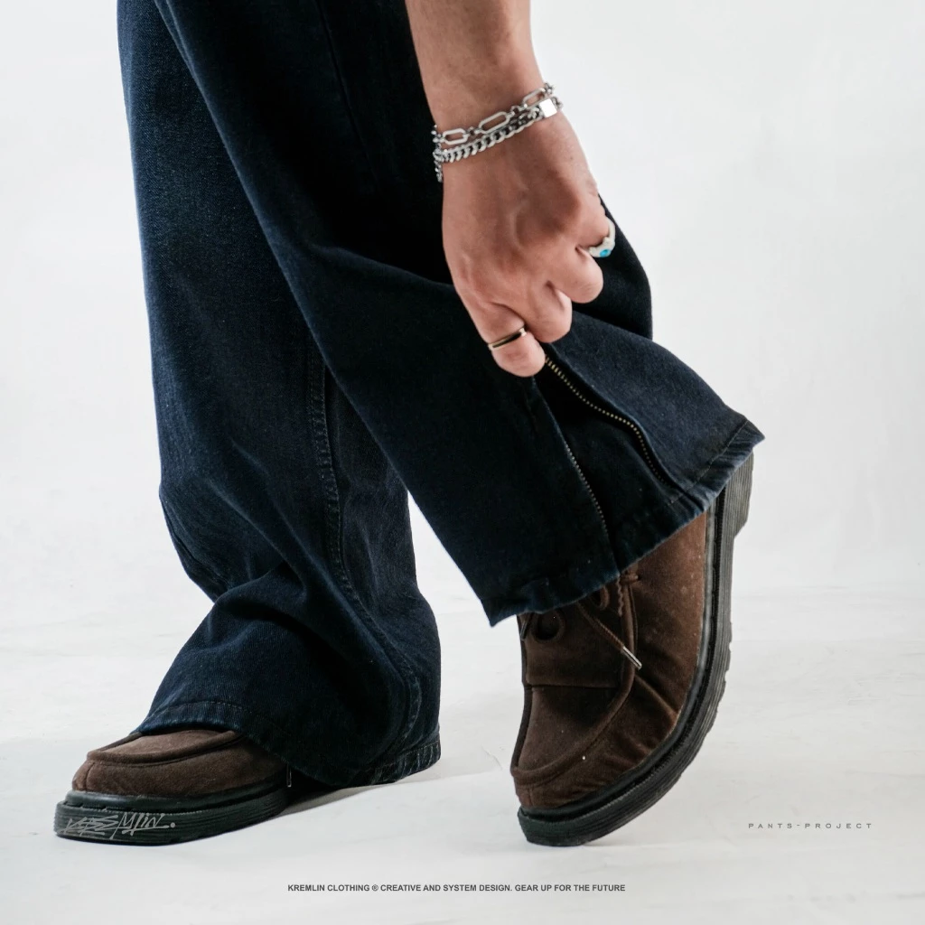 KREMLIN Loose Fit Denim Jeans Dark Blue Wash - VAULT image 6