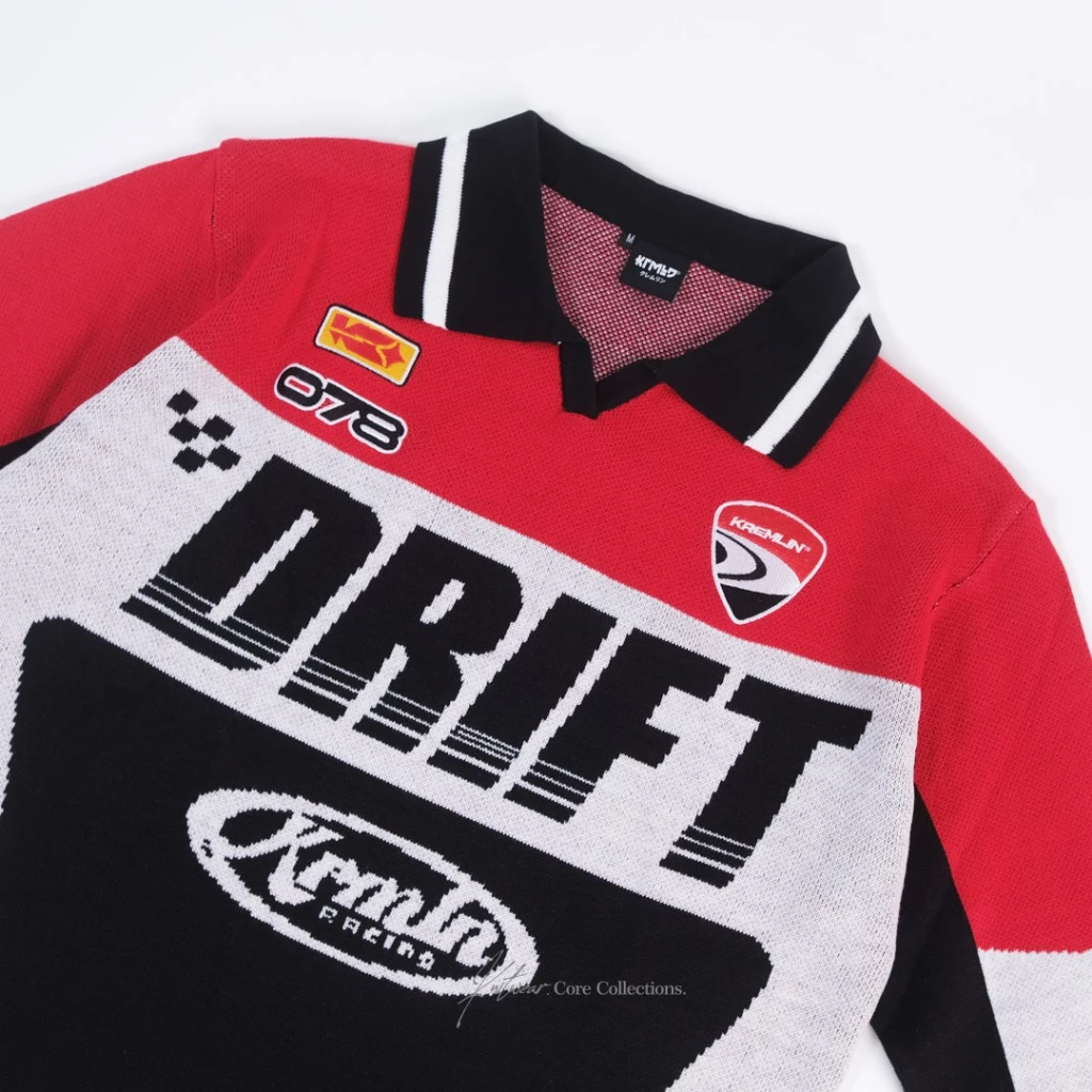 KREMLIN Knitwear Crewneck Knit Racing - Drift image 3