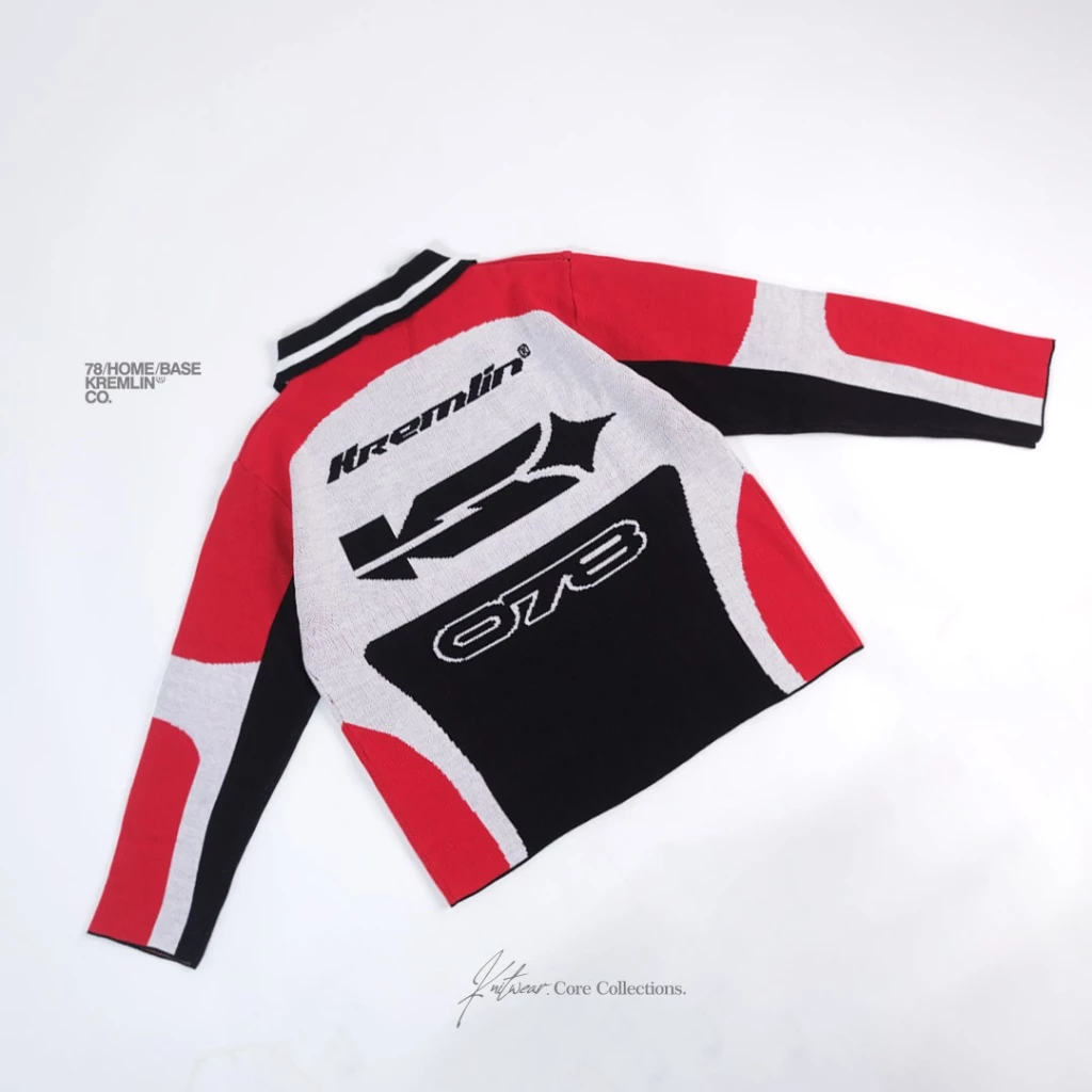 KREMLIN Knitwear Crewneck Knit Racing - Drift image 4