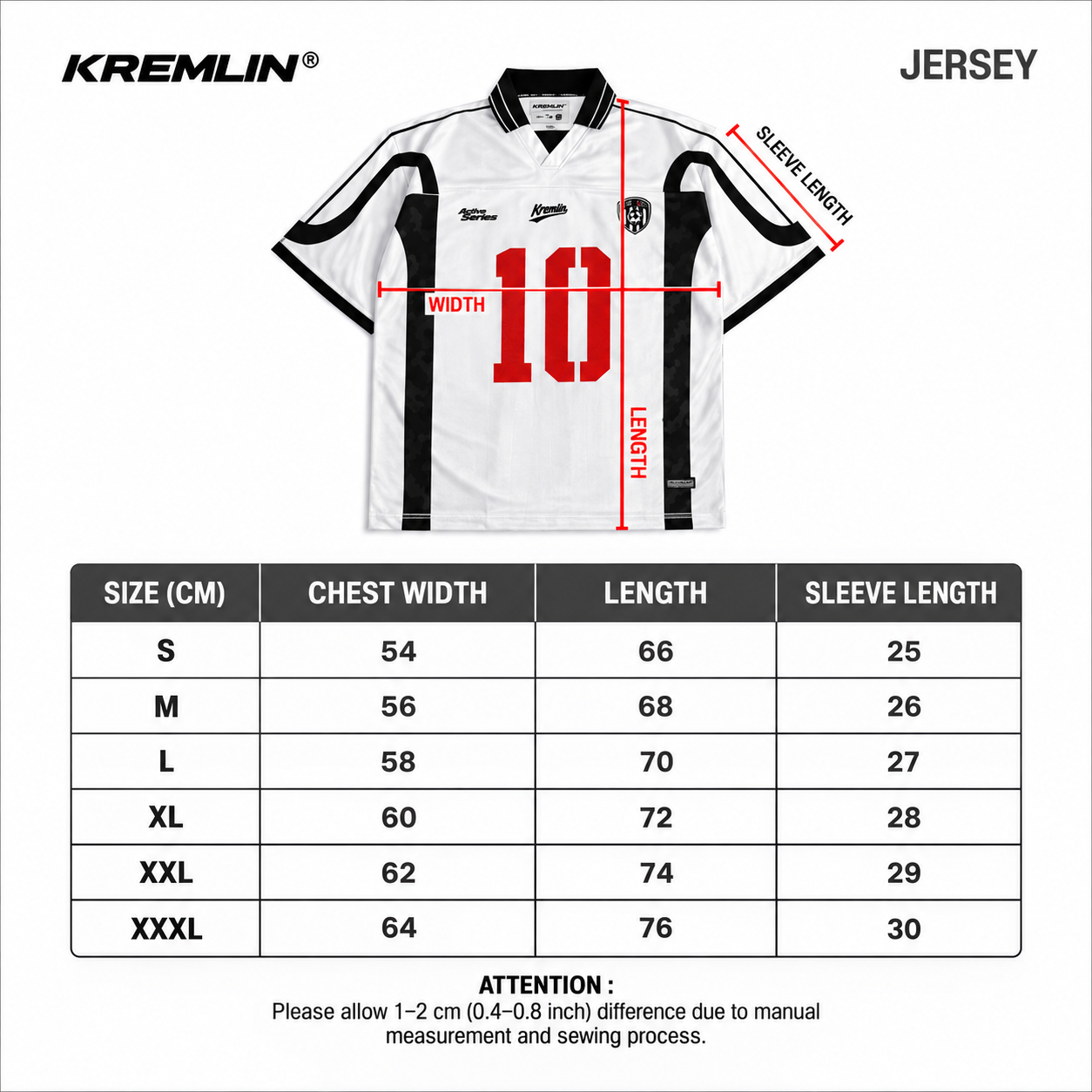 KREMLIN Active Series Jersey Full Print - Attacker image 5