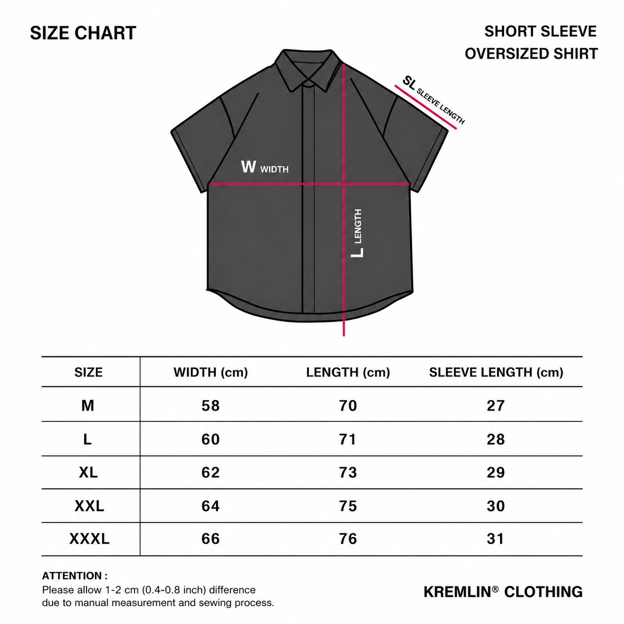 KREMLIN Short Sleeve Shirt Oversized - Nour | Broken White image 6