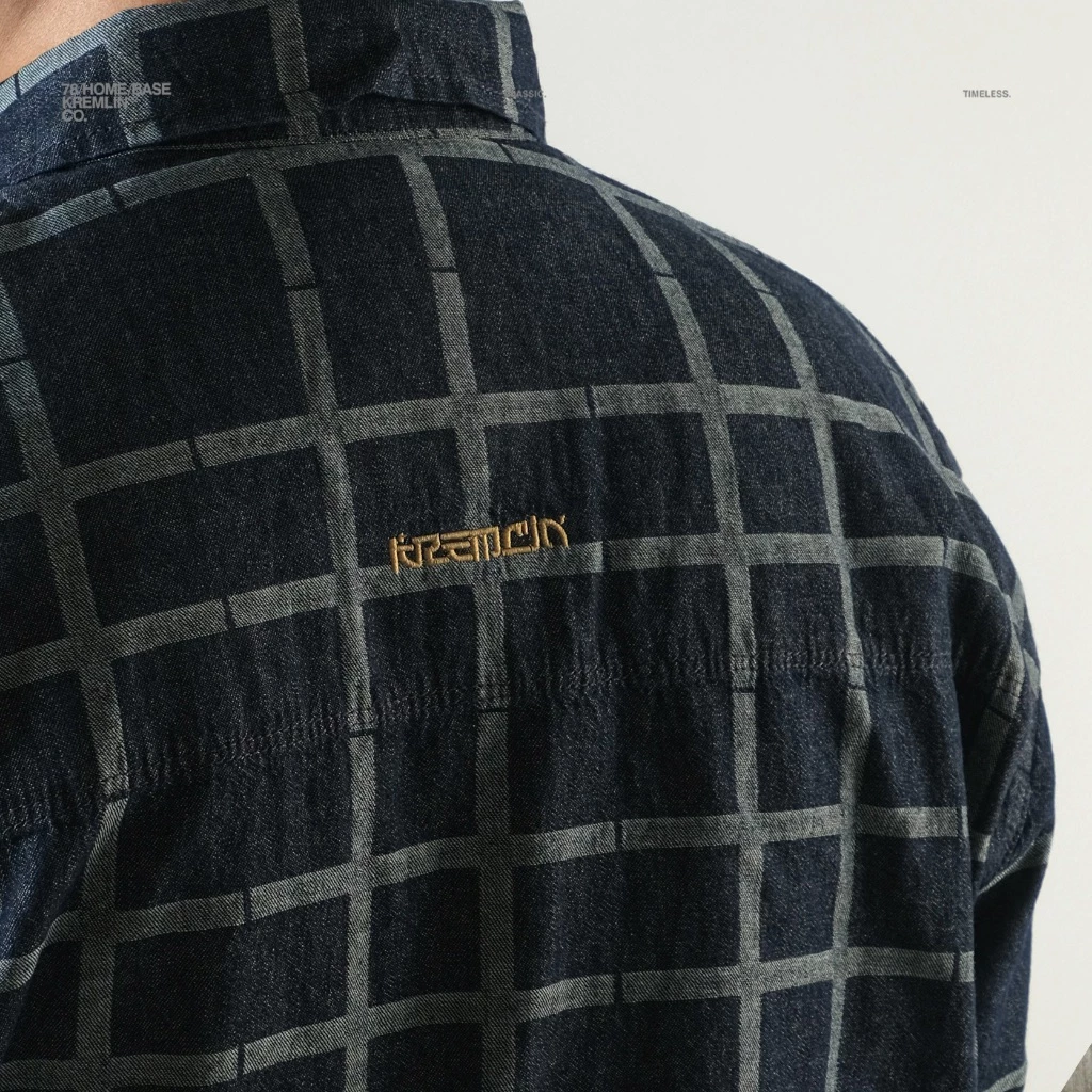 KREMLIN Navy Striped Shirt Oversized - Yamato image 4