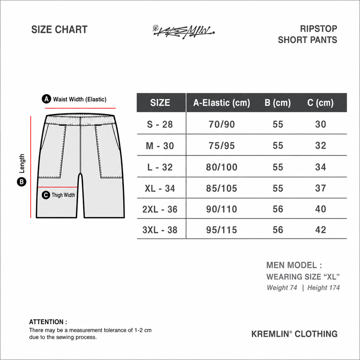 KREMLIN Cargo Shorts with Spandex Base Layer - STRIDER image 9