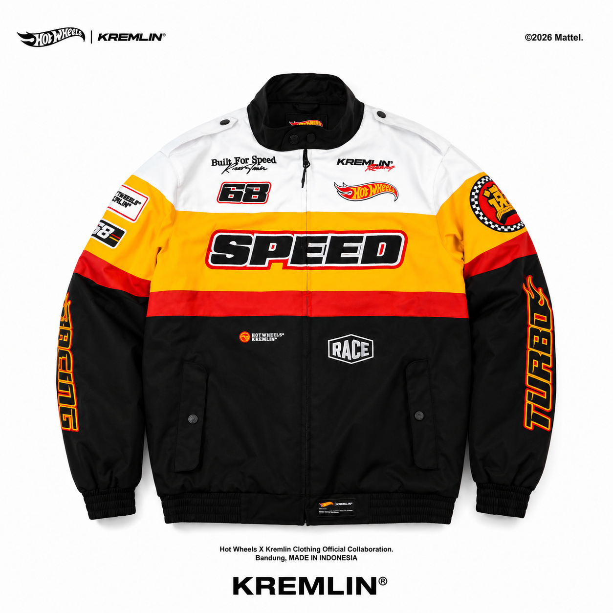 HOT WHEELS x KREMLIN Collaboration Racing Jacket - SPEEDWAY