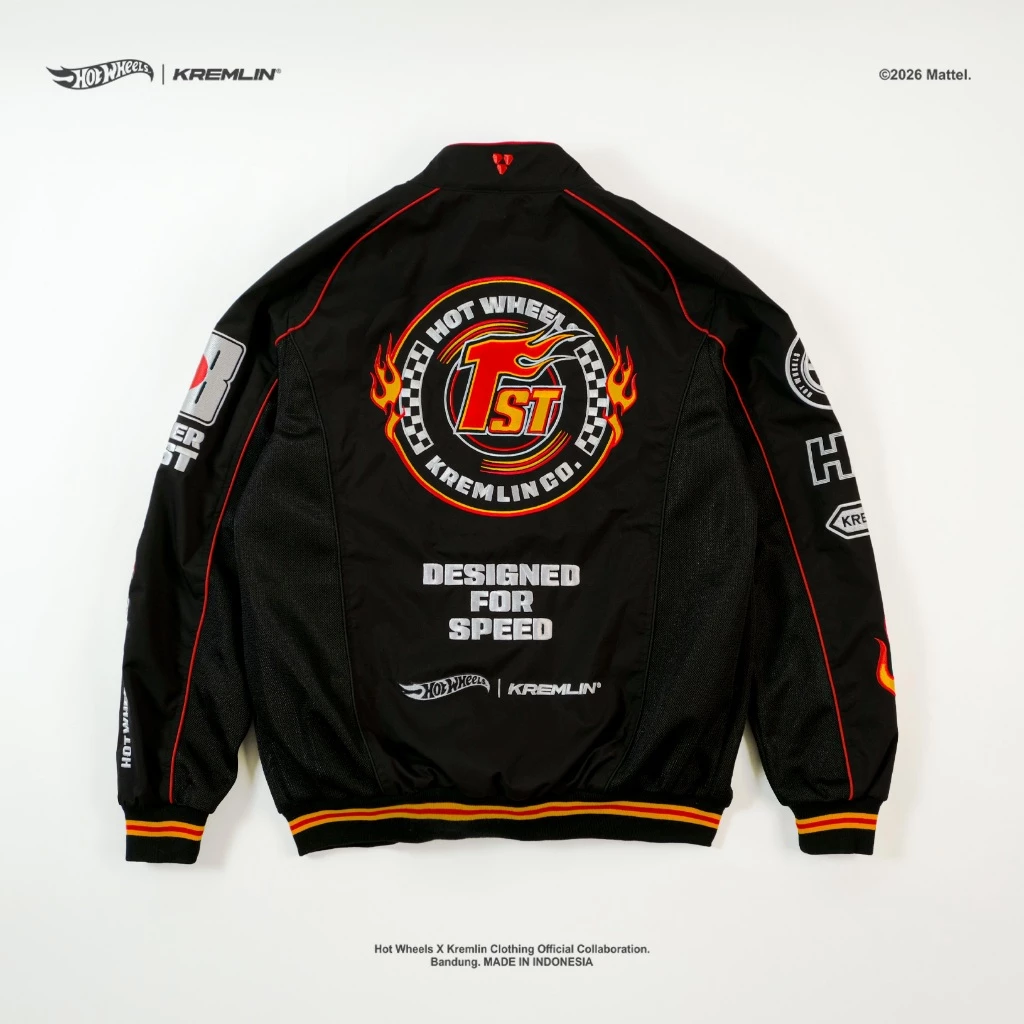 HOT WHEELS x KREMLIN Collaboration Racing Jacket - RALLYCROSS image 2