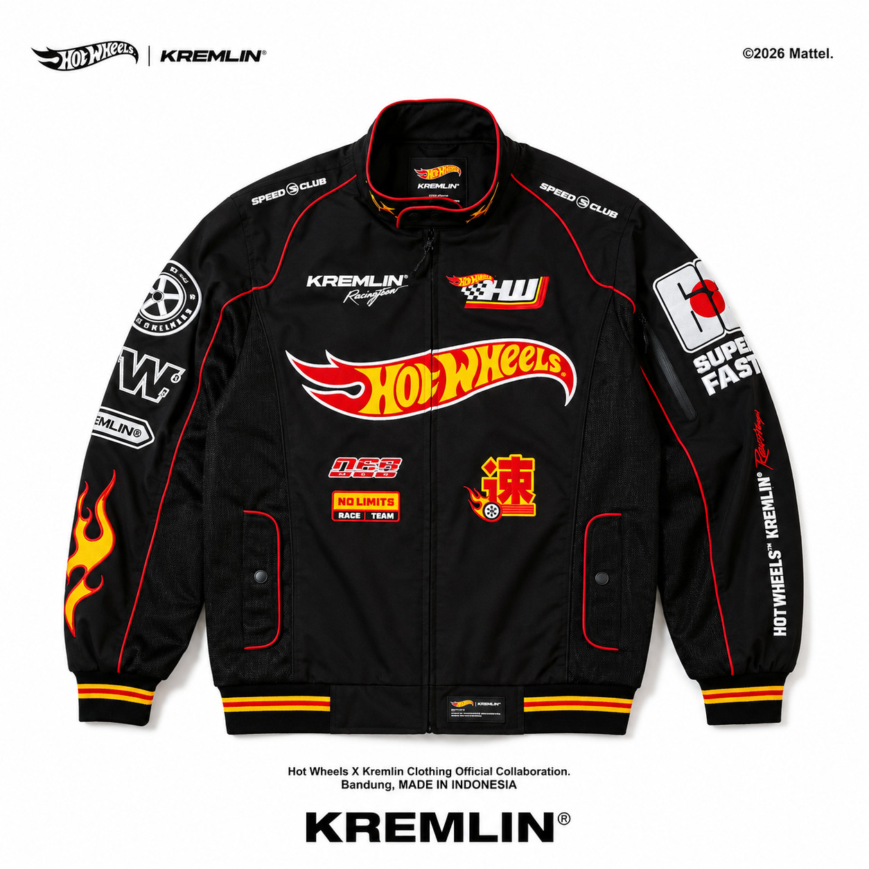 HOT WHEELS x KREMLIN Collaboration Racing Jacket - RALLYCROSS
