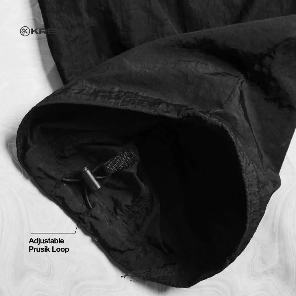 KREMLIN Crinkle Nylon Techwear/Gorpcore Pants - CASPIAN image 2