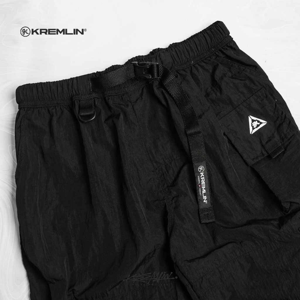 KREMLIN Crinkle Nylon Techwear/Gorpcore Pants - CASPIAN image 3