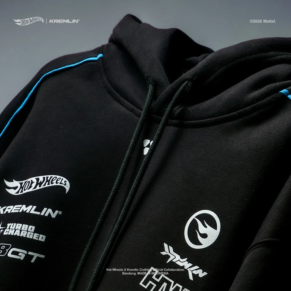 HOT WHEELS x KREMLIN Collaboration Pullover Hoodie - AEGIS image 3