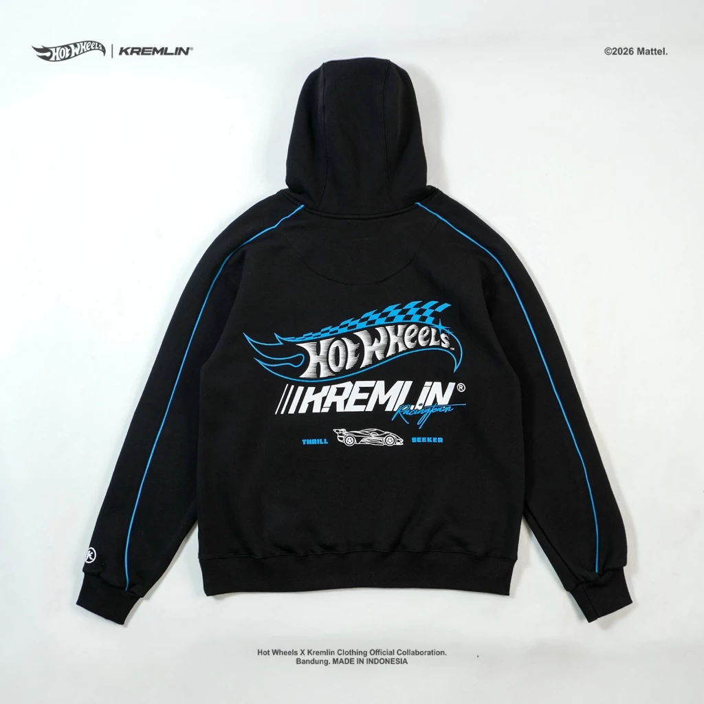 HOT WHEELS x KREMLIN Collaboration Pullover Hoodie - AEGIS image 2