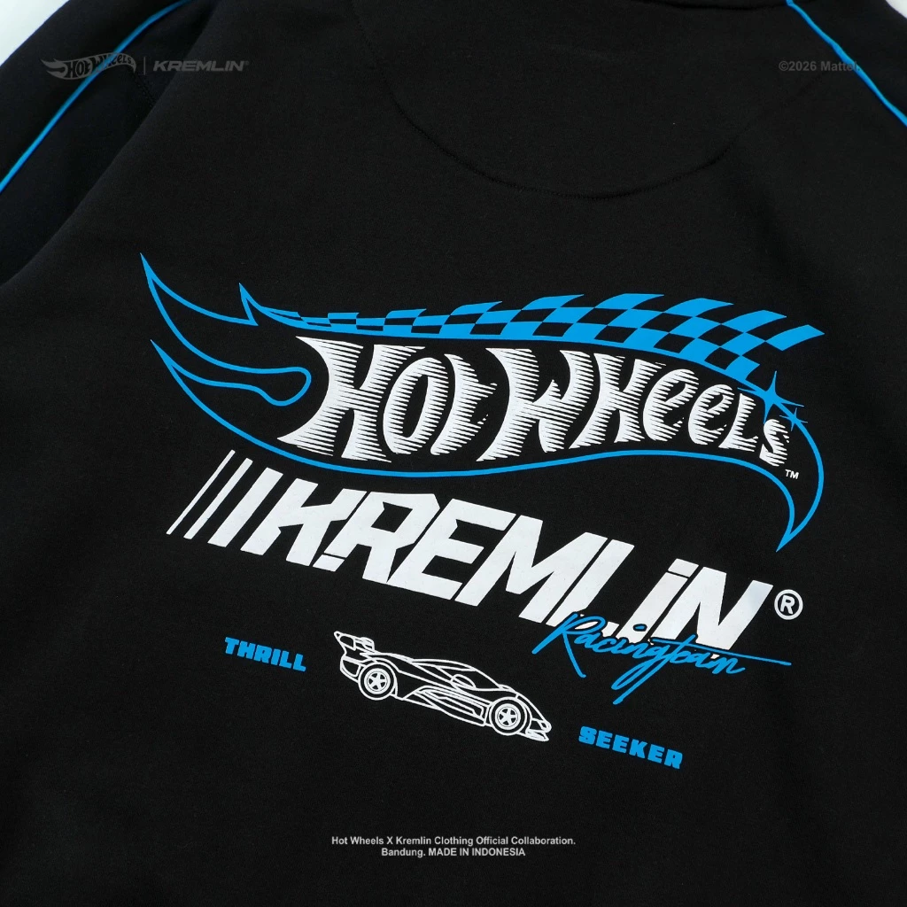 HOT WHEELS x KREMLIN Collaboration Pullover Hoodie - AEGIS image 4