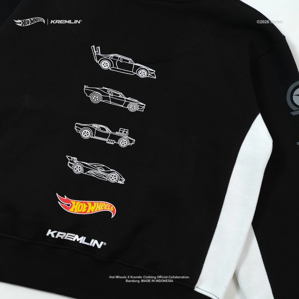 HOT WHEELS x KREMLIN Collaboration Kids' Hoodie - DOMINION image 4