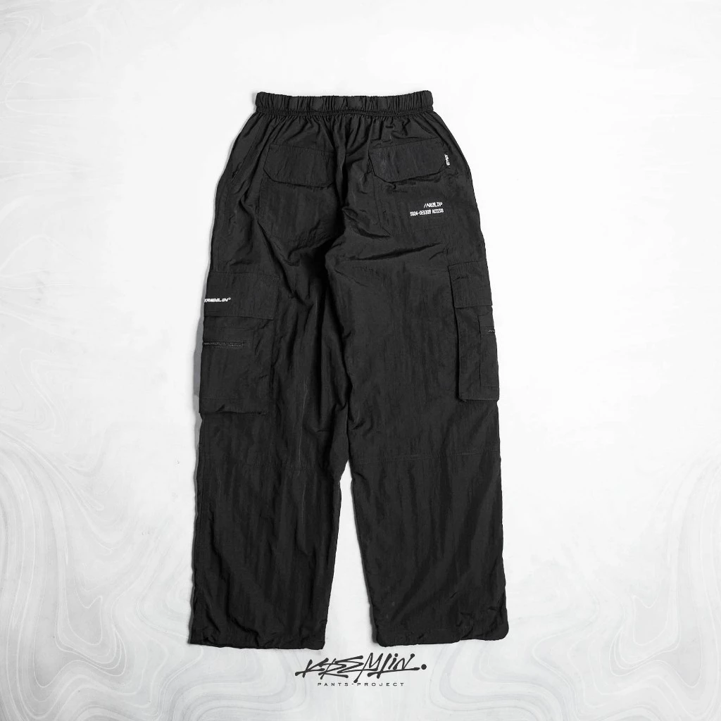 KREMLIN Techwear/Gorpcore Crinkle Nylon Pants - CASCADE image 6